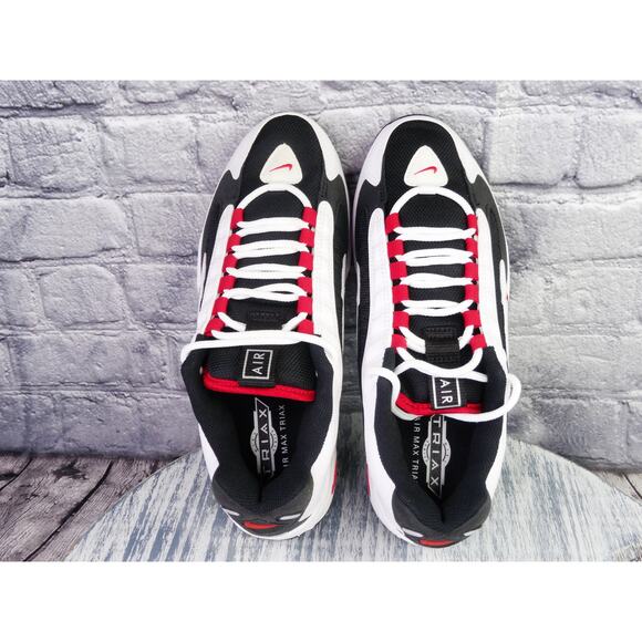 Nike Air Max Triax White/University Red-Black Men 9 Women 10.5 New in Box - Picture 8 of 11